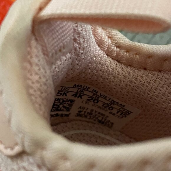 Adidas X PLR Girls 'Icey Pink'  Running Shoes Sneakers Size 5 - Picture 6 of 6